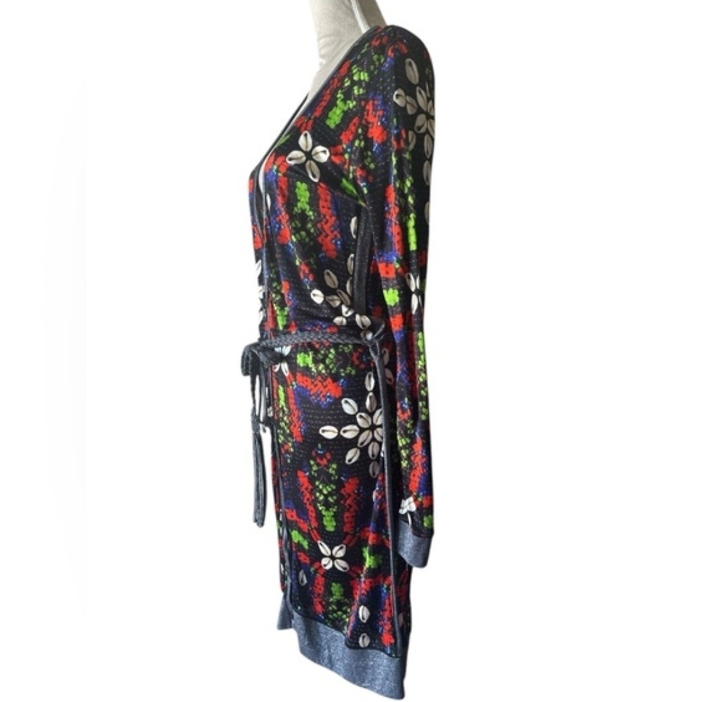 Custo Barcelona Multicolor Knit Dress Tunic Top - Picture 2 of 7